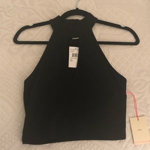 Black crop top - brand new never worn